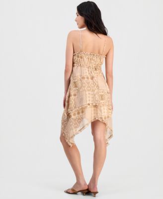 Women's Bandana-Print Sleeveless Dress