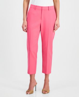 Petite Mid-Rise Slim Trousers