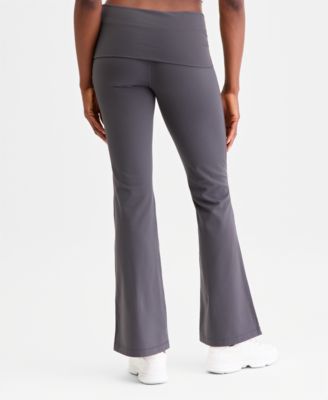 Women's Studio Foldover Waist Flare Leggings