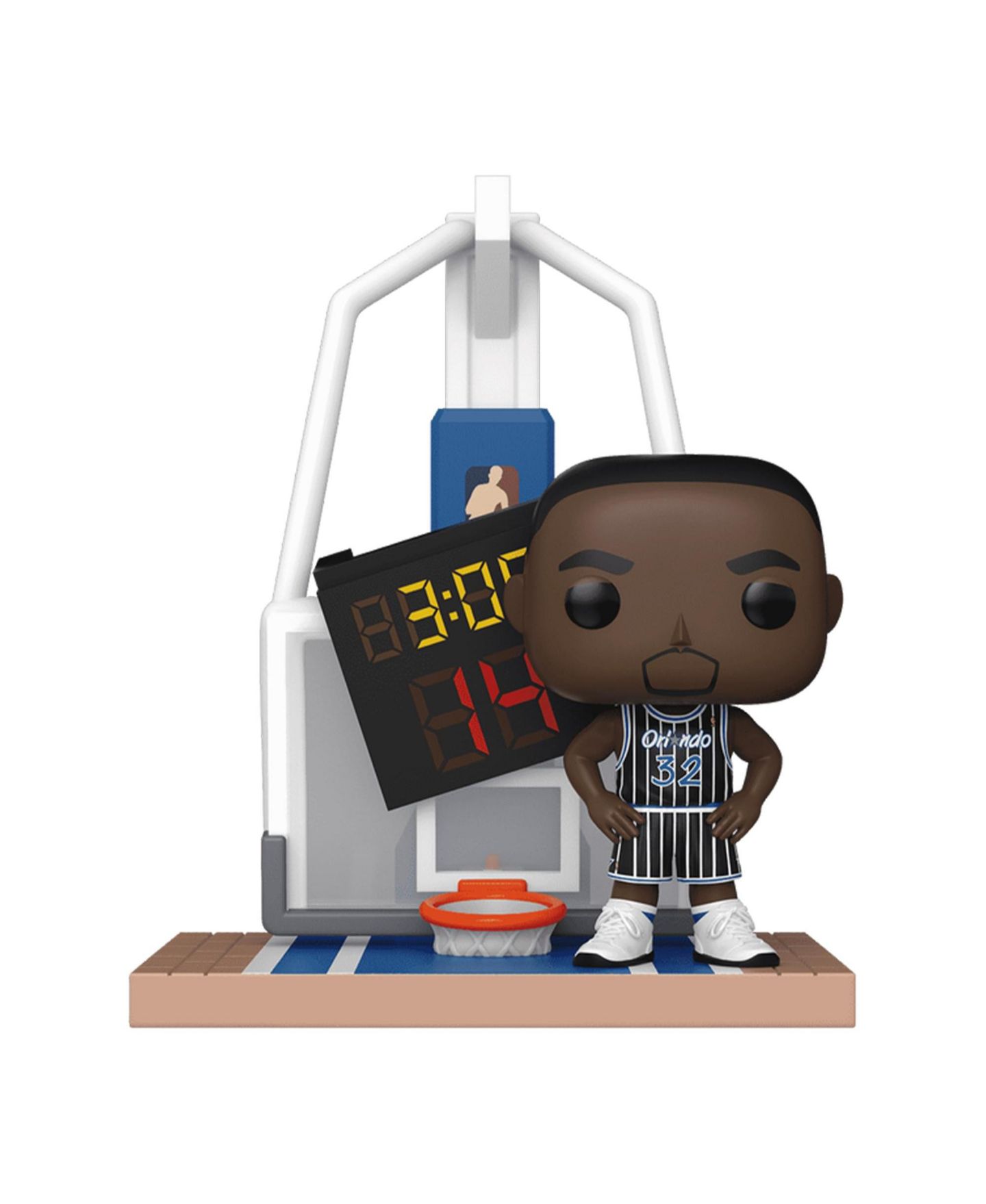 Детские фигурки Funko Pop! Shaq with Backboard Orlando Magic Deluxe 2-Piece Action Figure, Ages 3+ — фото 3