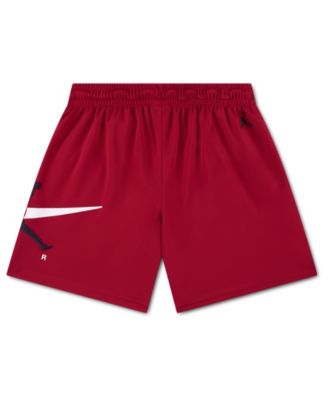 Boys' 8-20 Graphic Varsity-Style Mesh Shorts