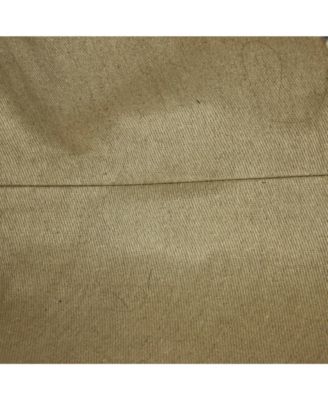 Large Woody Tote Striped Linen