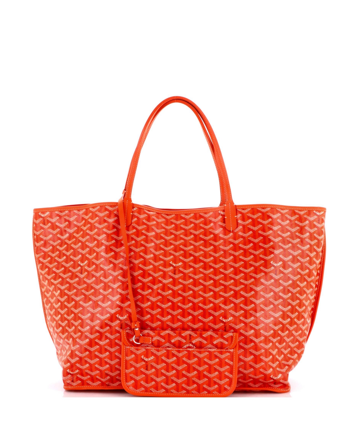 Pre-Owned Goyard Gm Anjou Reversible Tote Coated Canvas