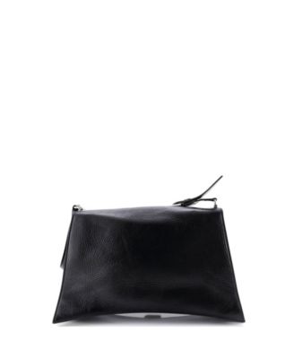 Medium Crush Sling Shoulder Bag Leather
