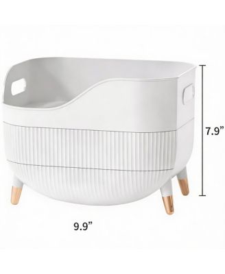 Large Capacity Makeup Organizer with Drawers for Skincare