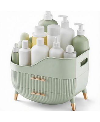 Large Capacity Makeup Organizer with Drawers for Skincare