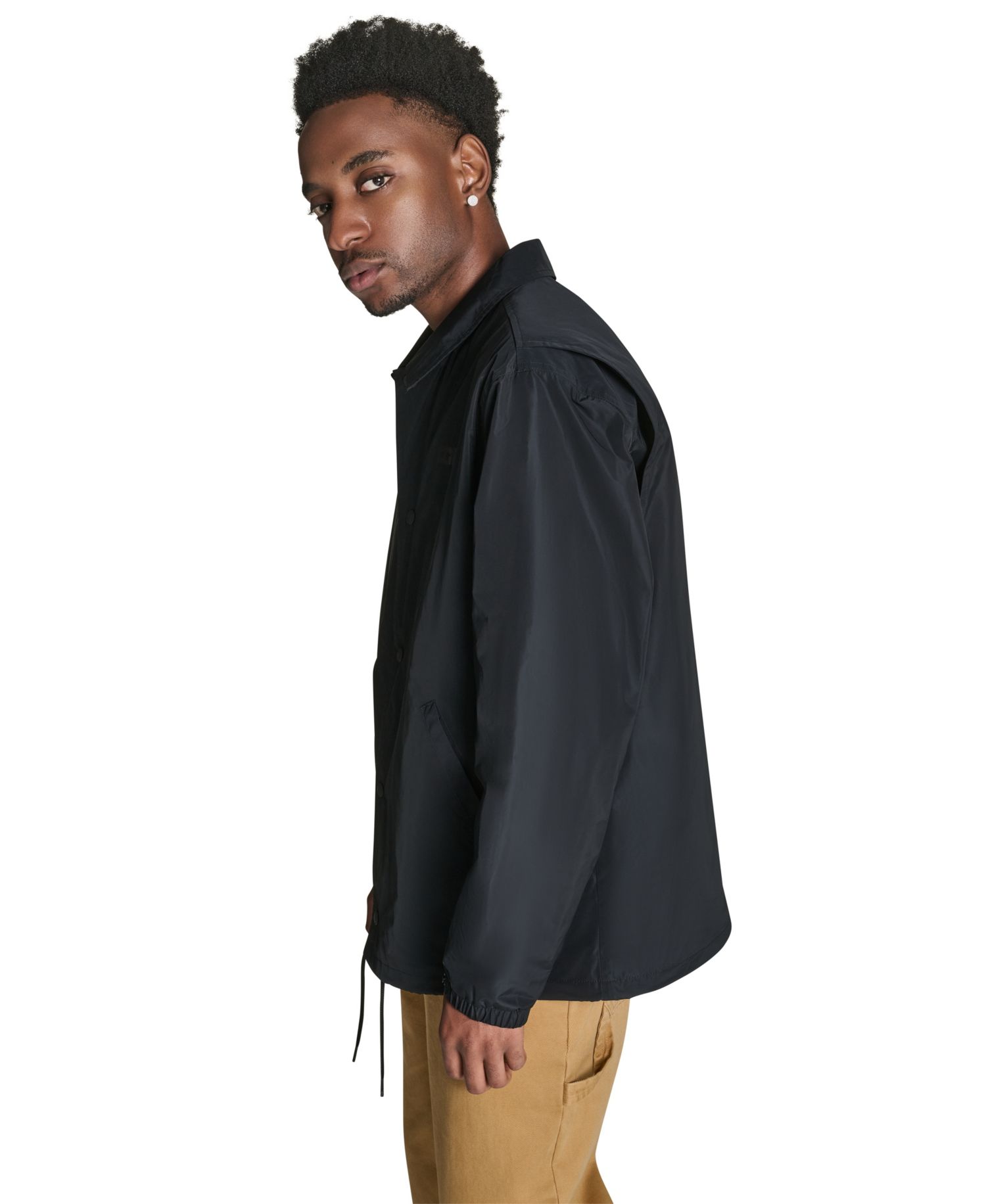Men's Classic-Fit Snap Closure Jacket