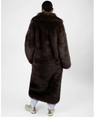 Women's Long Faux Fur Jacket