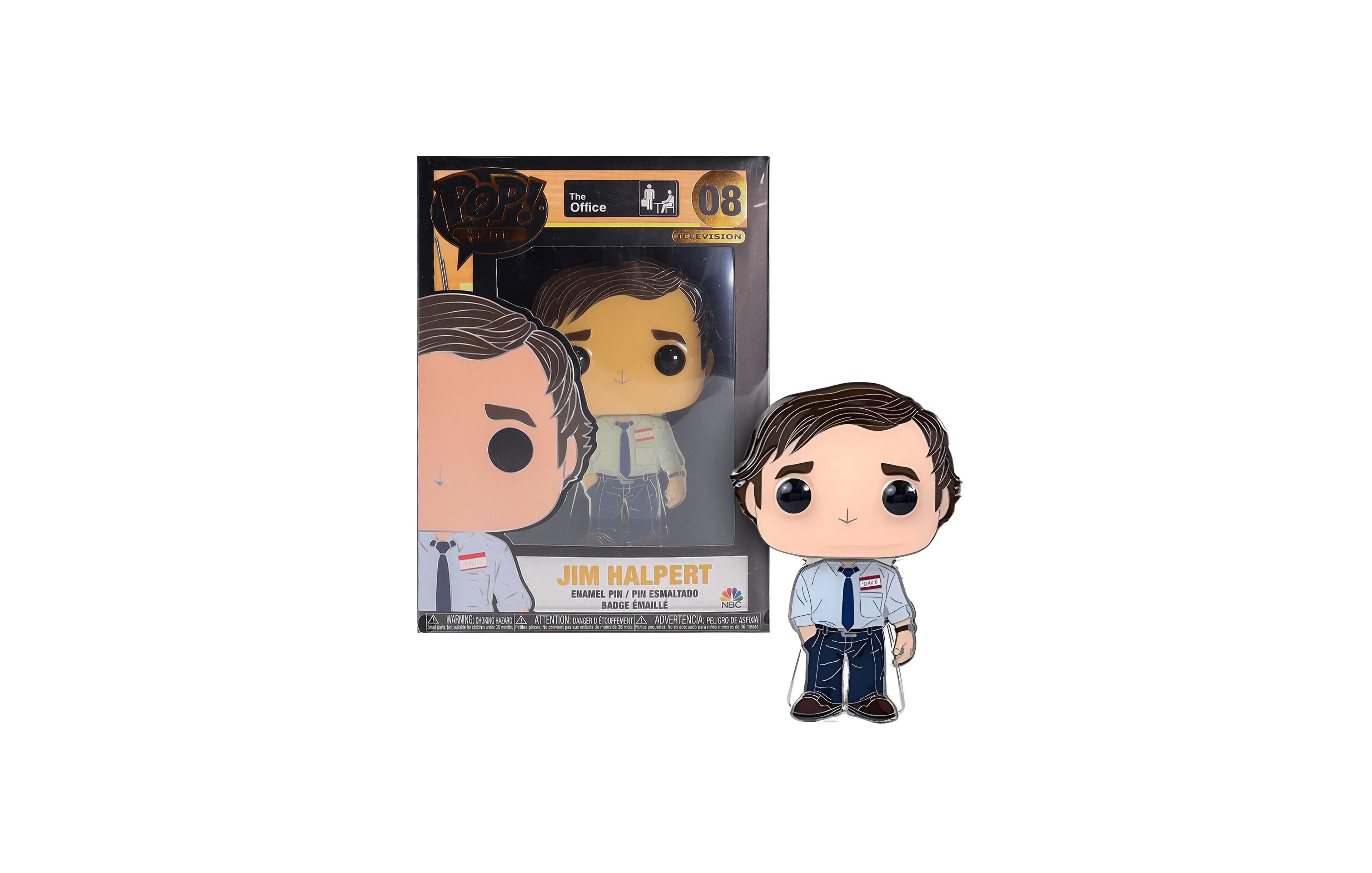 Funko The Office 3 Inch Funko Pop Pin | Jim Halpert