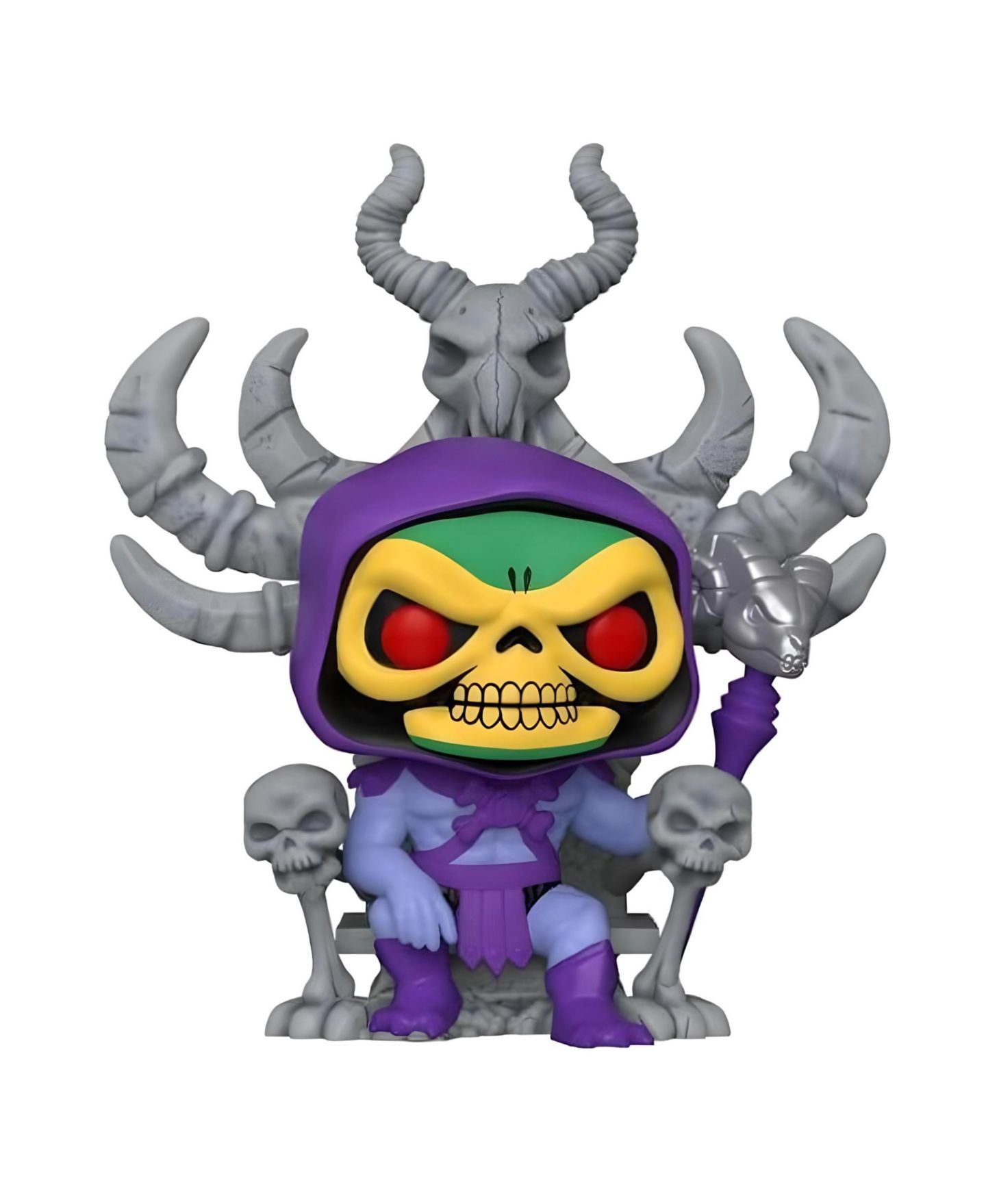 Детская фигурка Funko Pop! Masters of the Universe Skeletor on Throne 3.75" Action Figure, Ages 3+ — фото 2