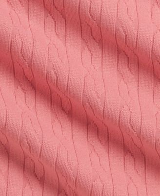 Baby Girls' Mini-Cable Jacquard One-Piece Swimsuit