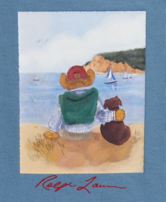 Baby Boys' Polo Bear Cotton Jersey T-Shirt