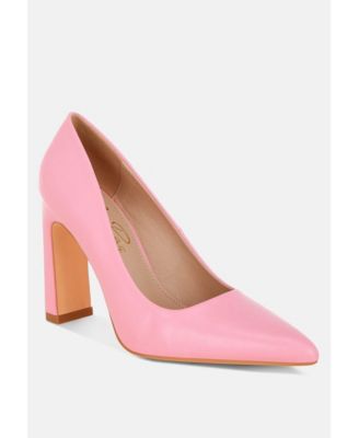 Womens Shacarri Faux Leather Pumps