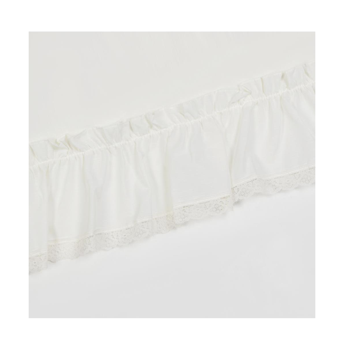 Ellis Curtain Madelyn Ruflled Victorian 1.5" Rod Pocket Window Curtain