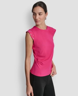 Women's Stud-Detail Sleeveless Top
