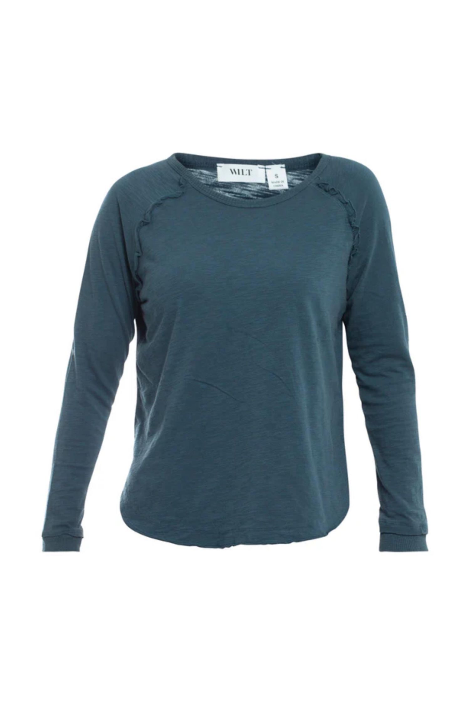 Women's Clothing Raglan Long Sleeve Tee