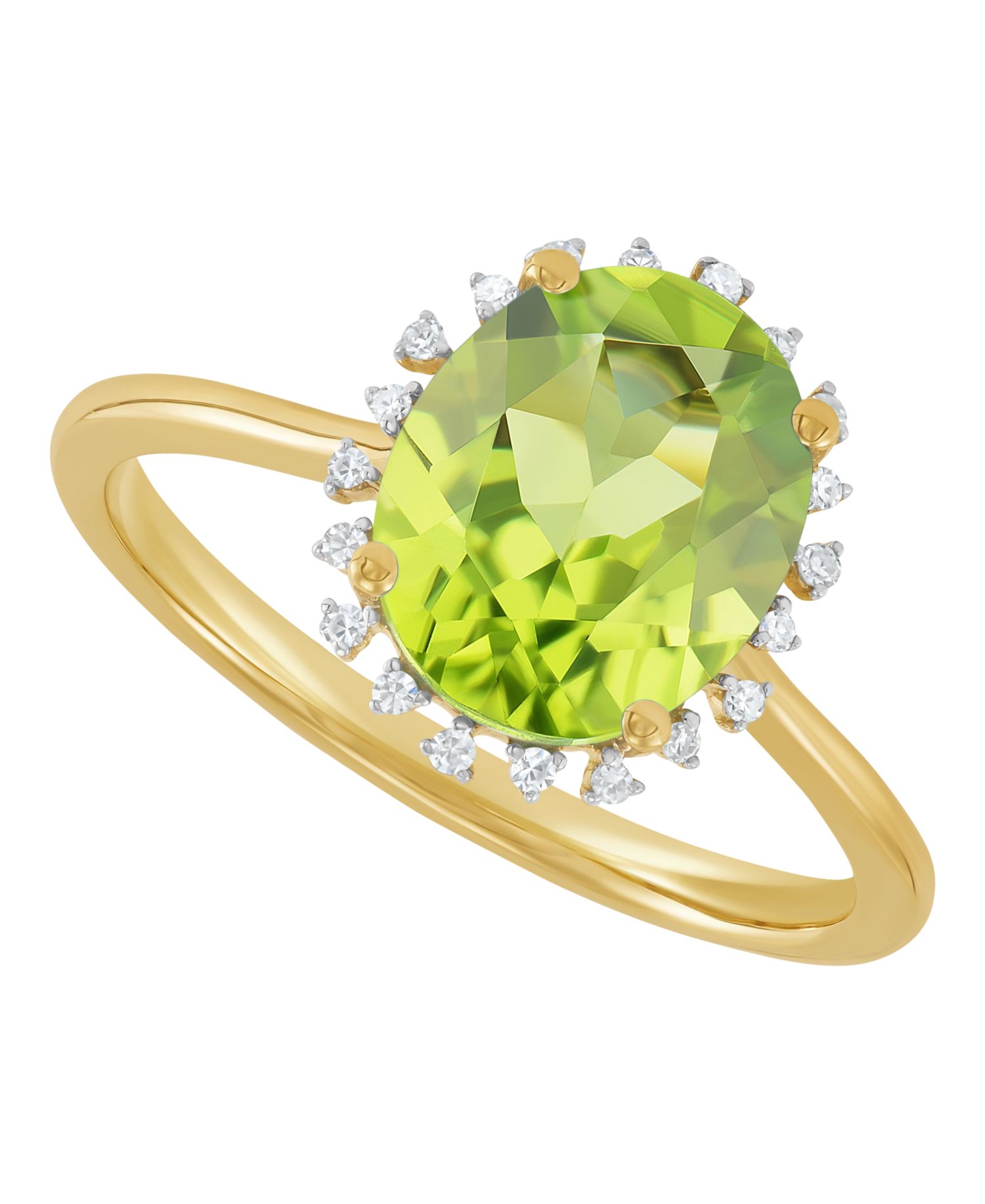Citrine and Blue Topaz Diamond Jewellery in 10k Yellow Gold Colelction