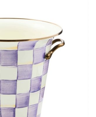 Violet Check Handmade Wine Cooler