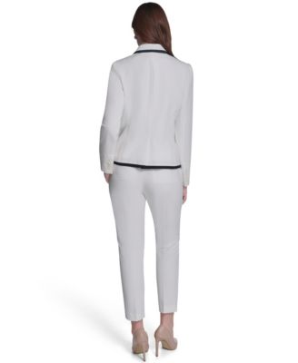 Women's One-Button Framed Blazer