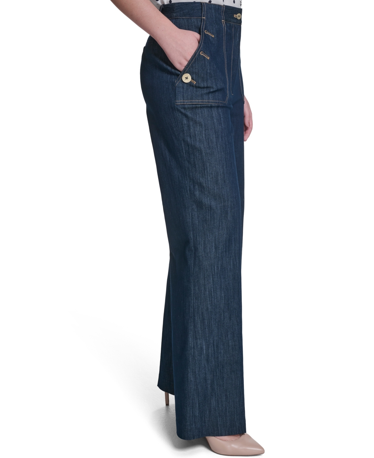 Tommy Hilfiger Women's Denim Sailor Pants