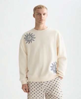 Men's Embroidered Regular-Fit Sweatshirt