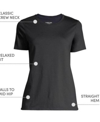 Women's Relaxed Supima Cotton Crew Neck T-Shirt