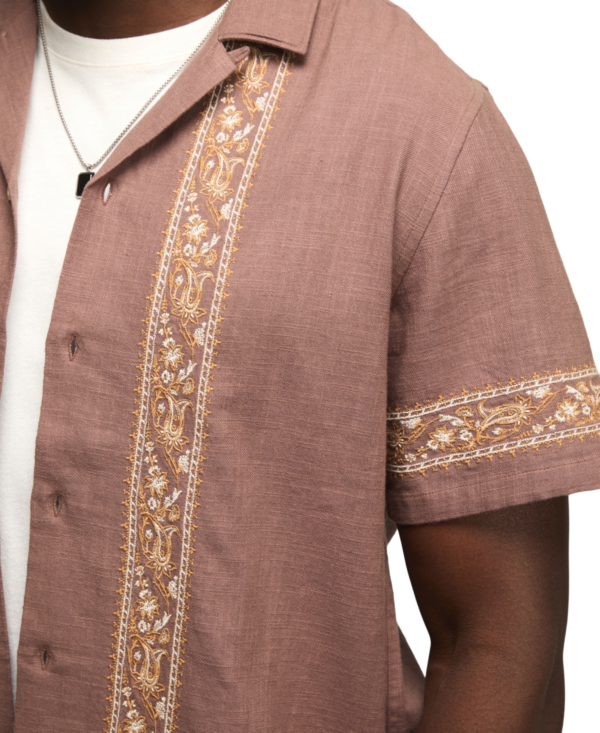 Lucky Brand Men's Short-Sleeve Shirt