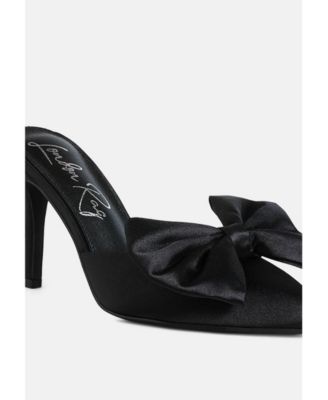Women's Sidonie Bow Detail Stiletto Mules
