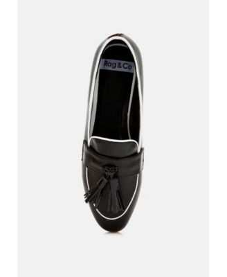 Womens Mythos Dual Tone Tassel s Loafers