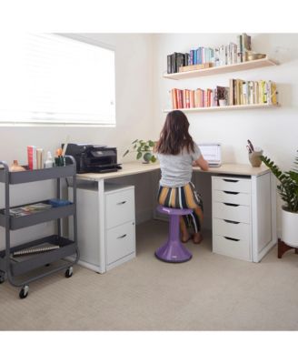 18in ACE Stool - Orange