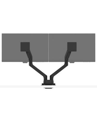 BDH01 Ergonomic Desk Mount Dual Monitor Arm, Black
