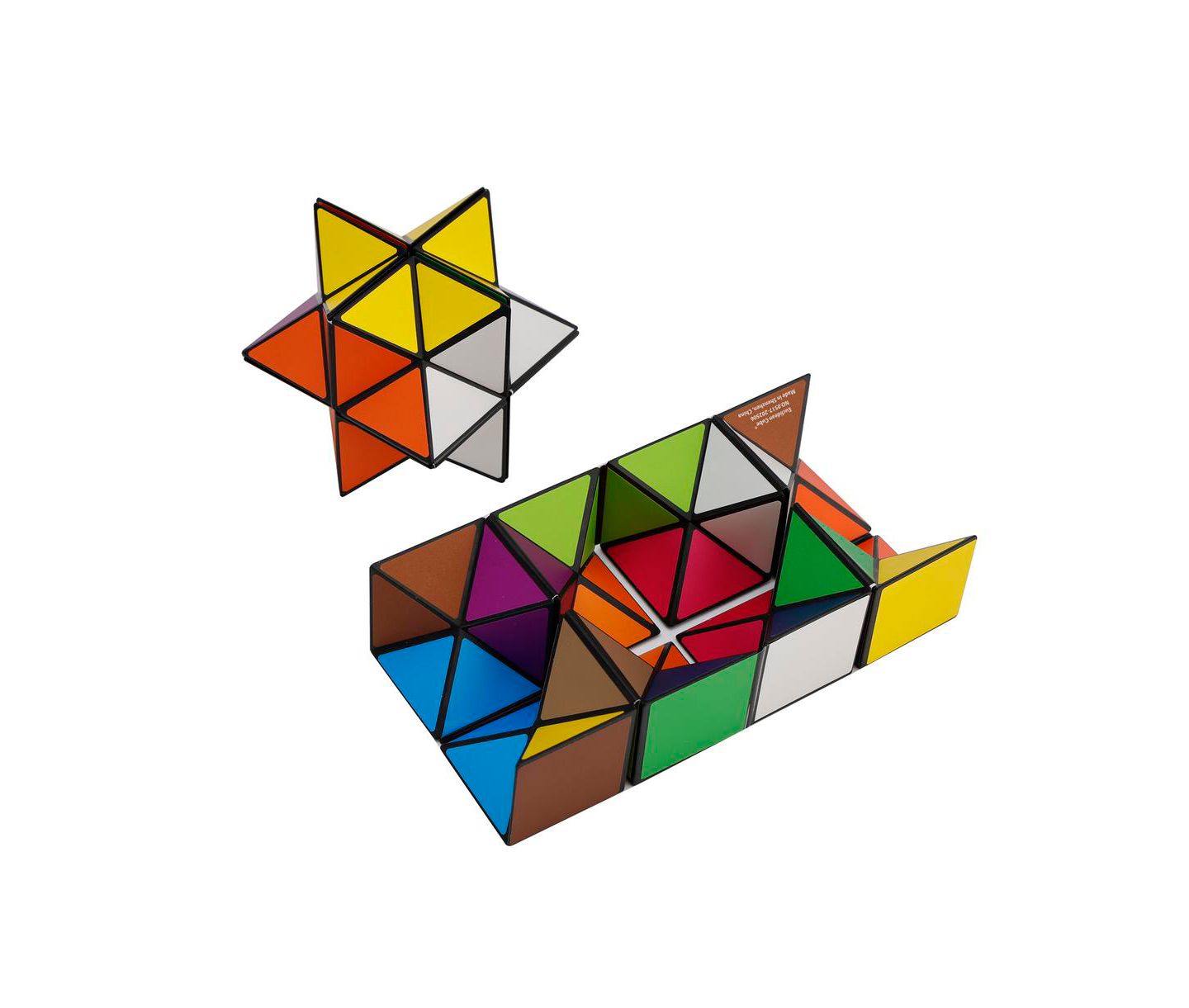 Детский пазл Bruce & Shark Magic Cube 2-in-1 Transformable Fidget Toy Puzzle, Ages 8+, цвет: Зелёный — фото 8