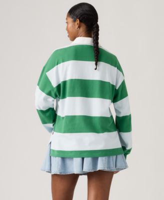 Women's Rugby Long-Sleeve Collared Top