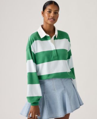 Women's Rugby Long-Sleeve Collared Top