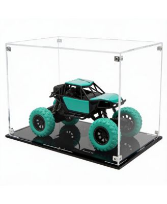 Clear Acrylic Display Box for Collectibles, Easy Assembly