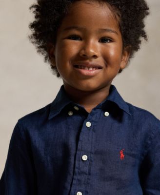Boys 2-7 Linen Shirt