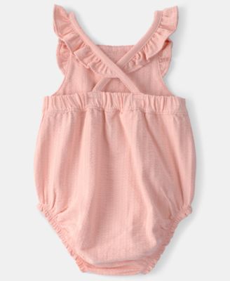 Baby Girls' Sleeveless Bubble Romper