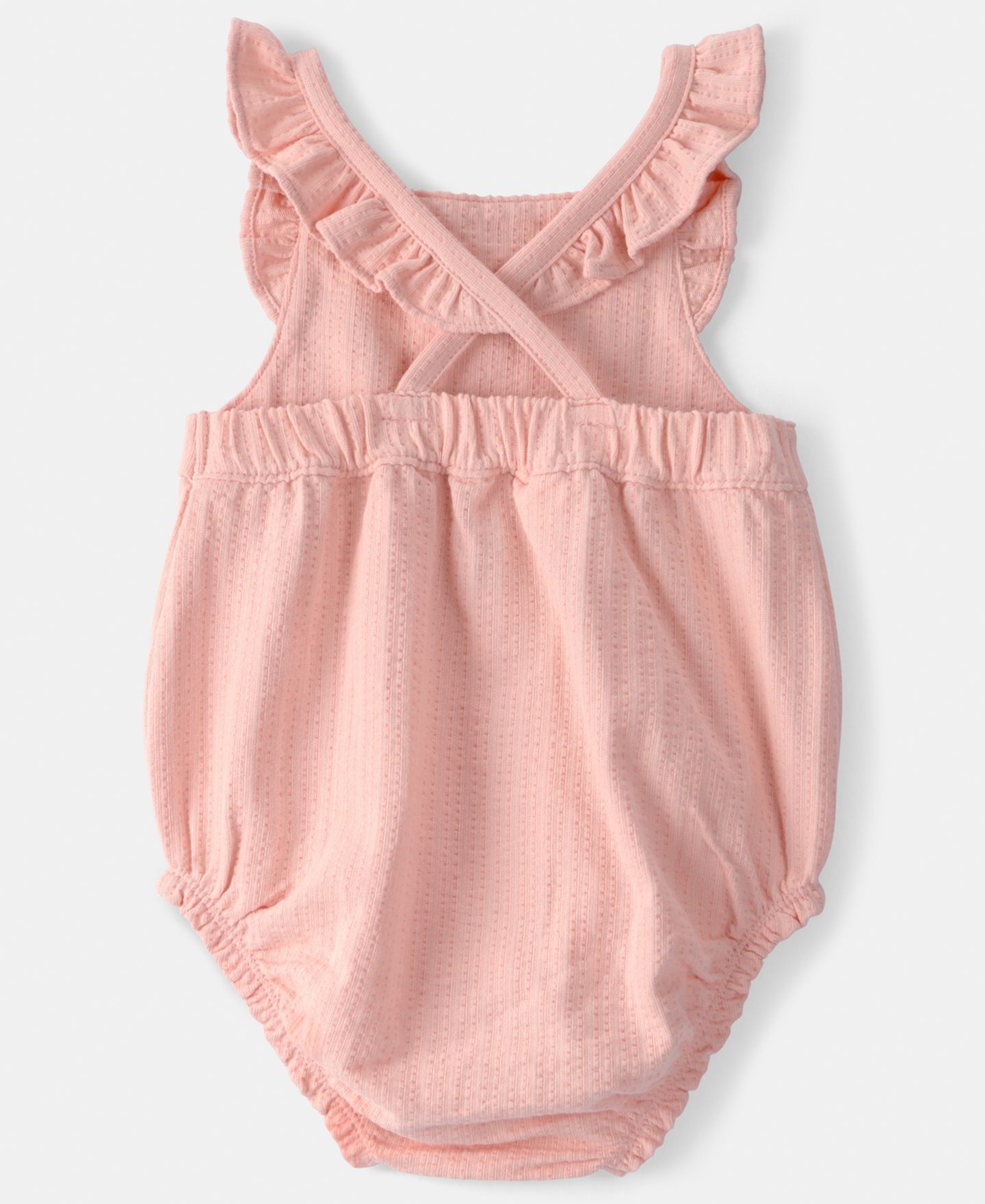 Комбинезон Carter's Sleeveless Bubble Romper для девочек-малышей, цвет: Розовый — фото 2