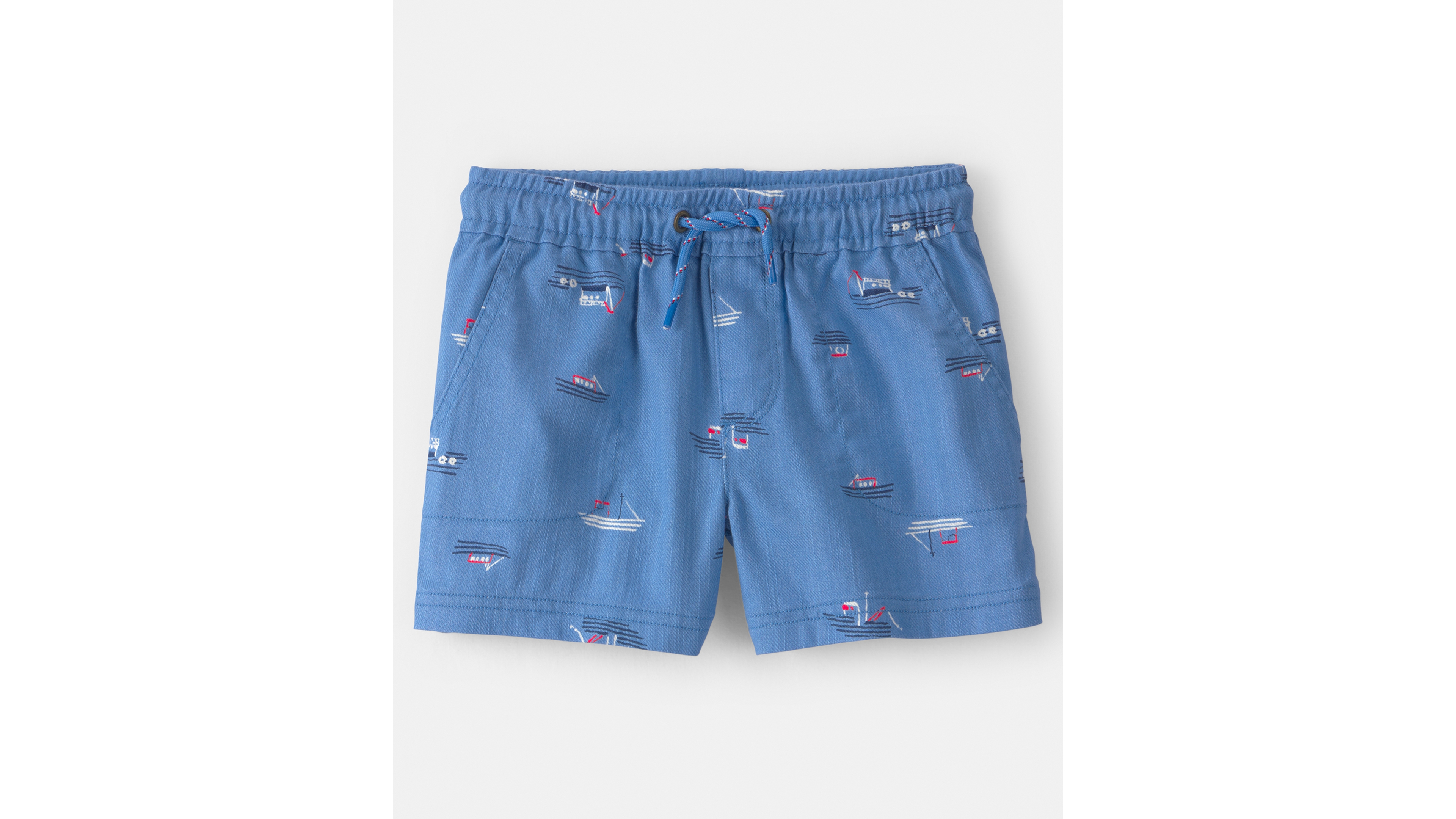 Carter's Girls' Toddler 2T- 5T Sailboat Twill Pull-On Shorts