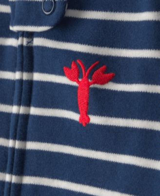 Baby Boys' Lobster Two-Way Zip One-Piece Pajama