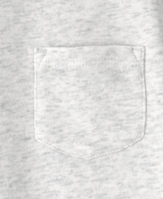 Boys' Toddler 2T-5T Pocket French Terry Short-Sleeve T-Shirt