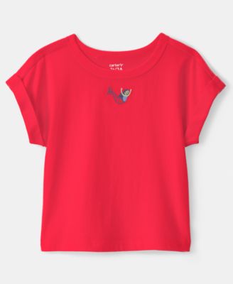 Girls' Toddler 2T-5T Mermaid Short-Sleeve Top