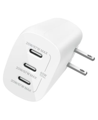 BoostCharge 3 Port USB-C Charger with PPS 67W