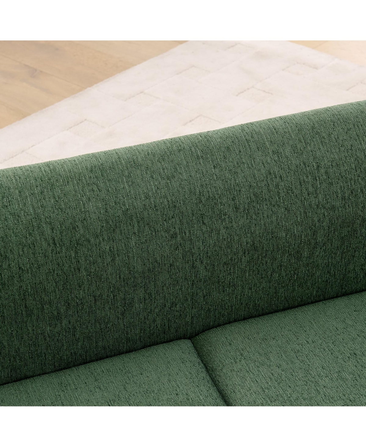 Zeus & Ruta Oversized Pet Sofa for Medium/Large Dogs, Olive Green, 56.5"26"17"