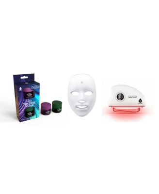 Skincare: Complete 7-in-1 LED Light Therapy & Overnight Lip Care Collection