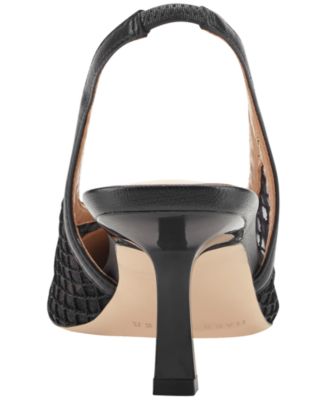 Women's Gipsi Mesh Slingback Kitten Heel Pumps