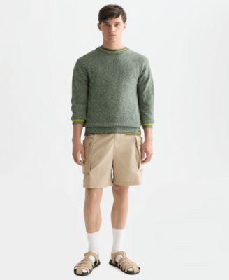 Men's Melange Regular-Fit Pull-On Sweater