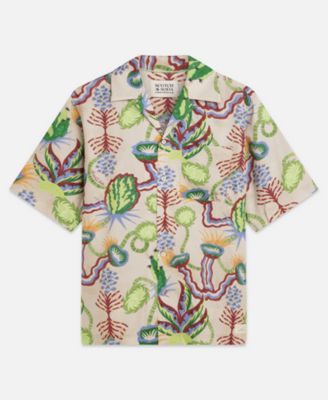 Men's Printed Short-Sleeve Shirt