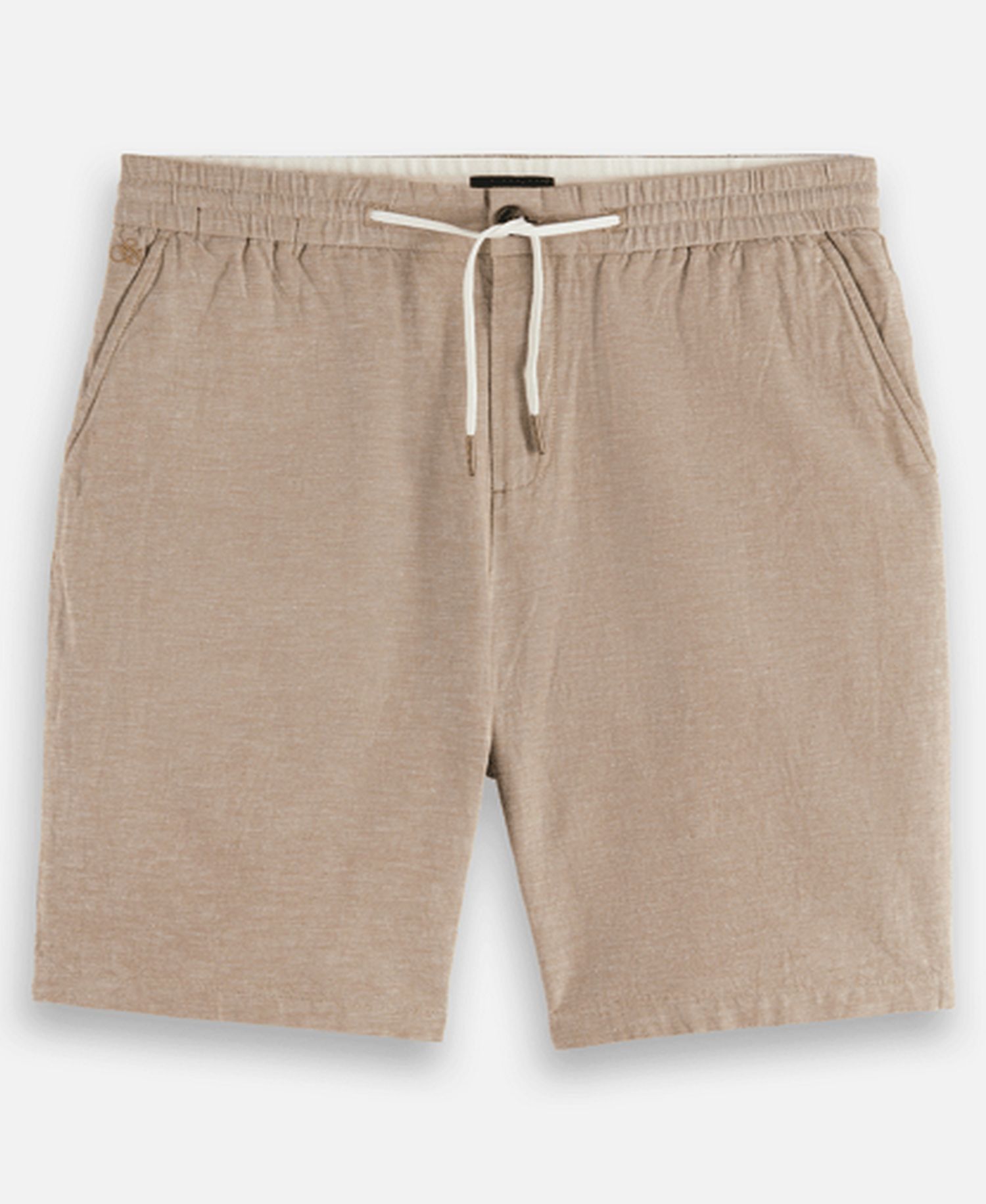 Men's Regular-Fit Linen-Blend Shorts