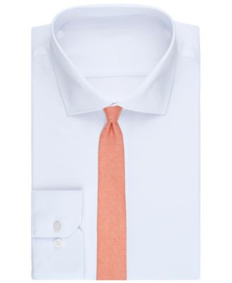 Men's Melange Chevron Solid Tie